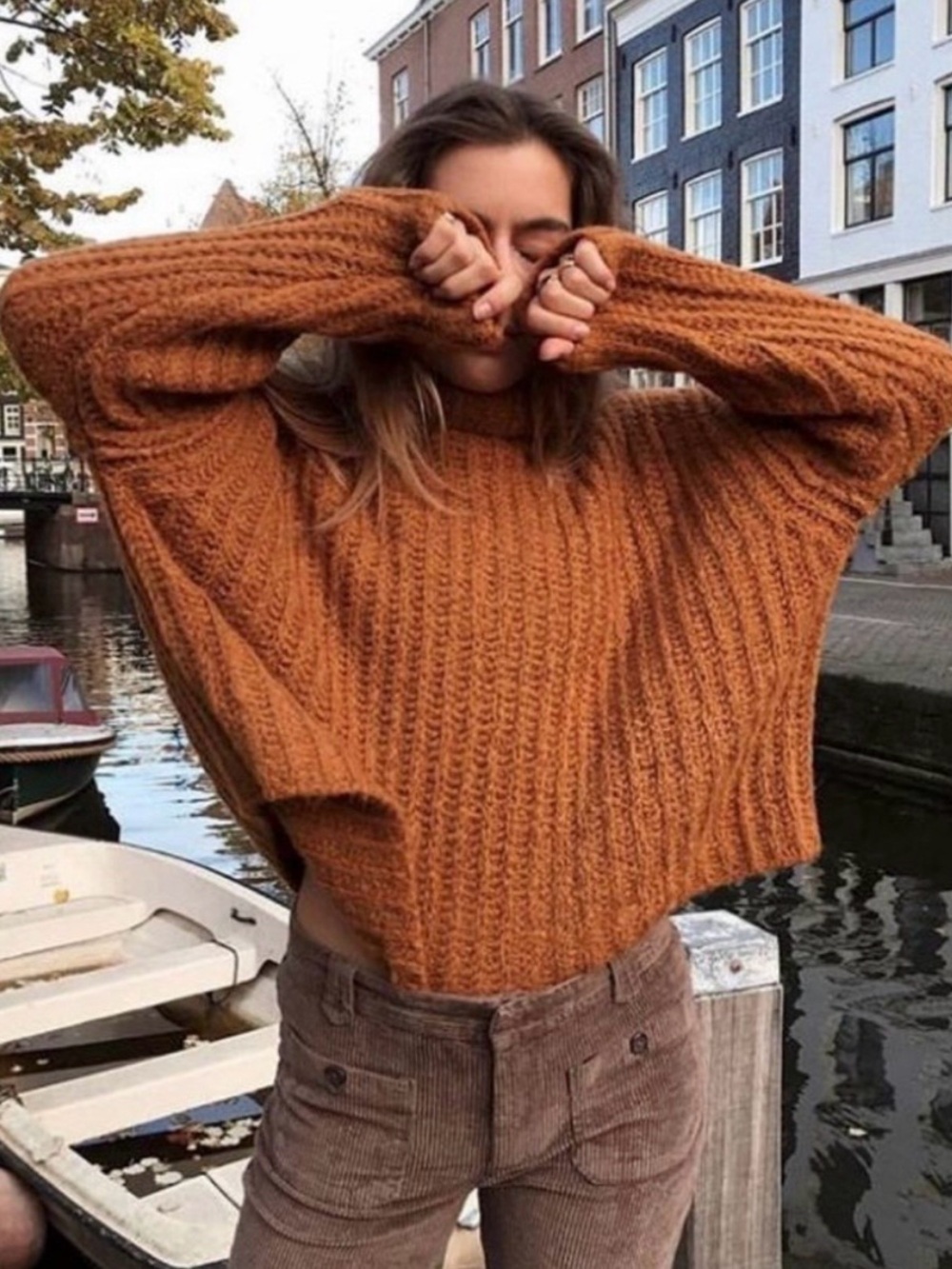 Free People Fluffy Fox Sweater Size XS